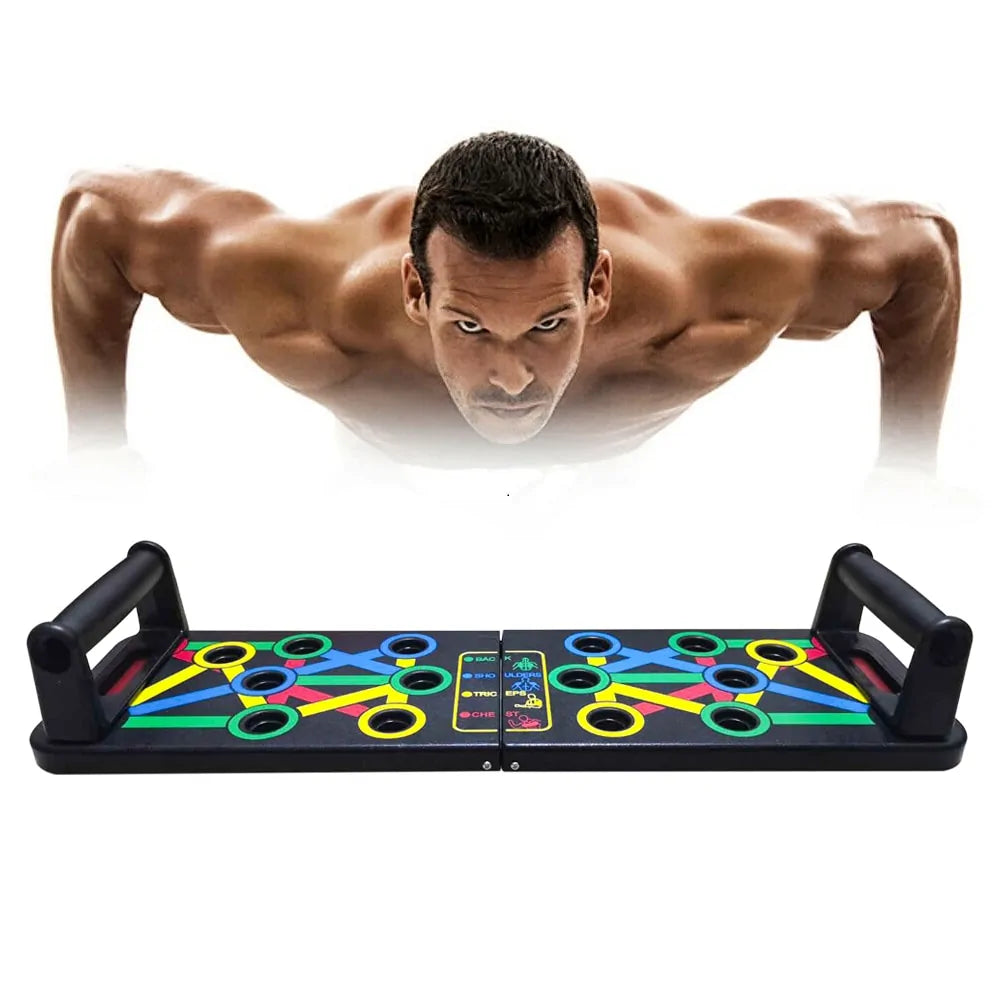 Multifunction 14-in-1 Push-Up Rack Board