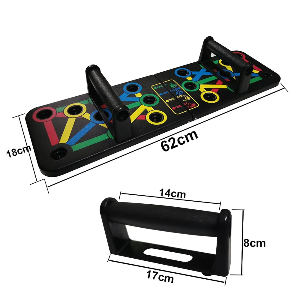 Multifunction 14-in-1 Push-Up Rack Board