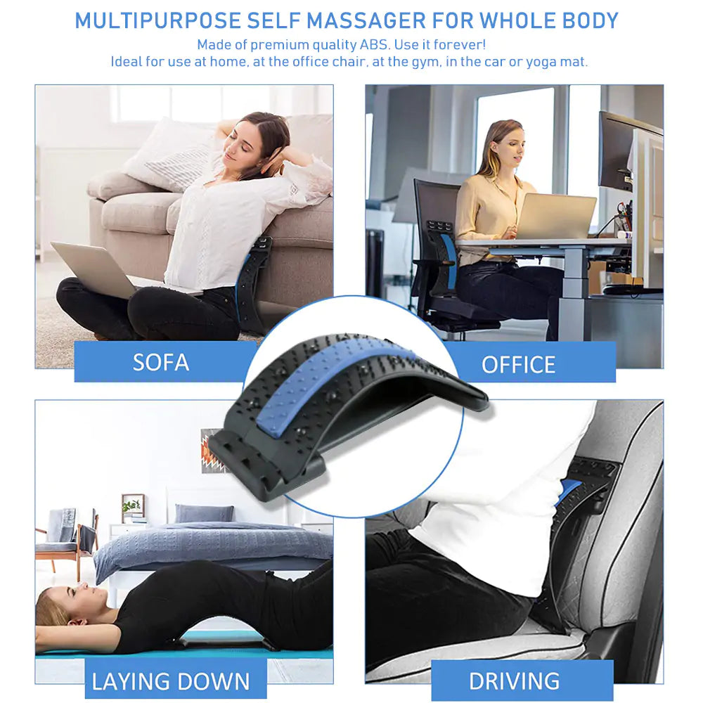 Adjustable Back Massage Pad