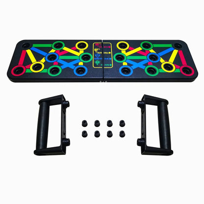 Multifunction 14-in-1 Push-Up Rack Board