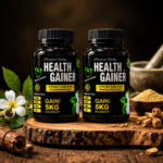 premium ayurvedic health gainer bottles